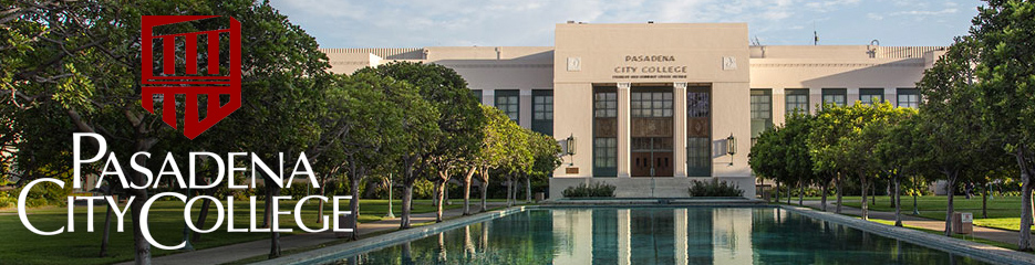 Pasadena City College banner